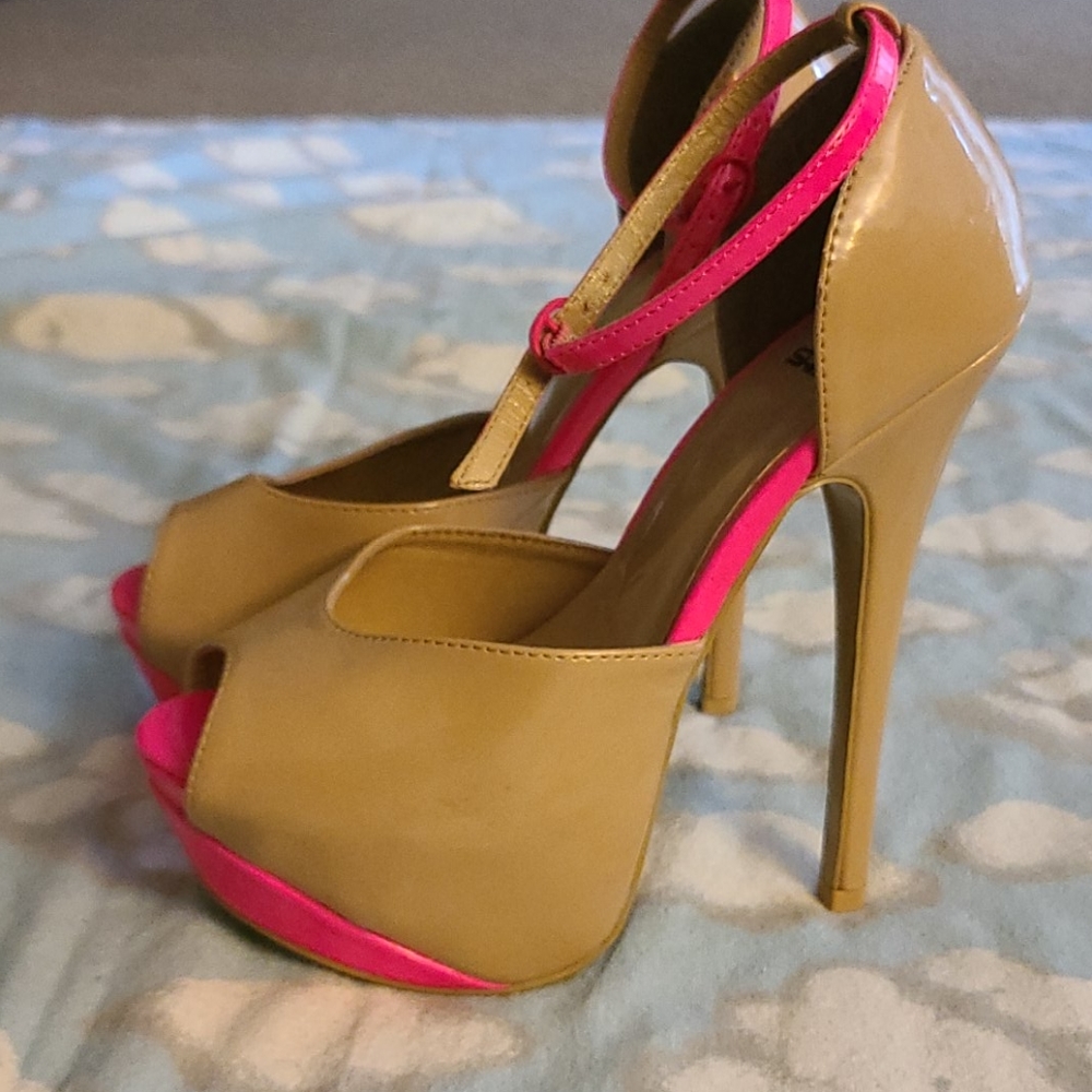 Shiekh stiletto platform heels